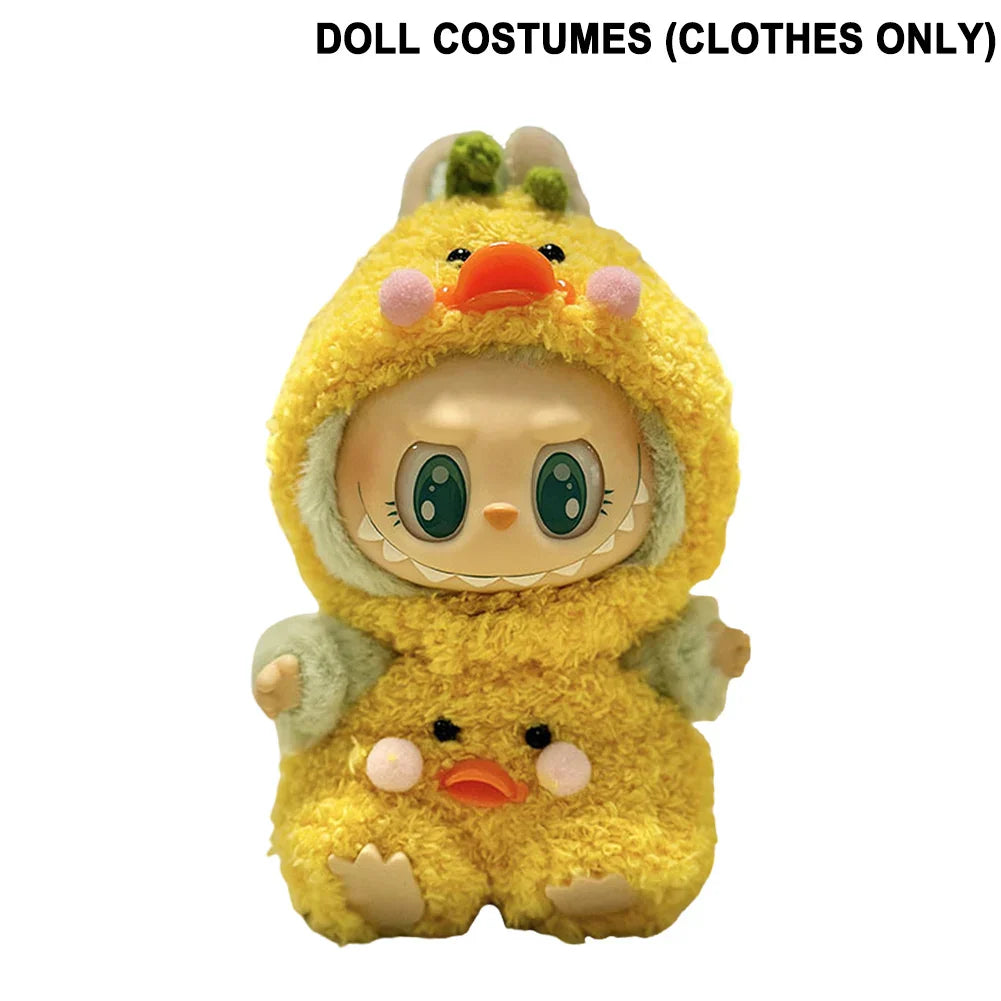 PopMart Labubu Plush Doll Clothes Set
