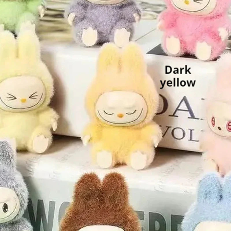 PopMart Labubu 4.3cm Cute PVC Keychain Doll