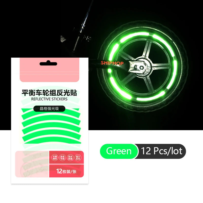 Reflective Tire Safety Stickers