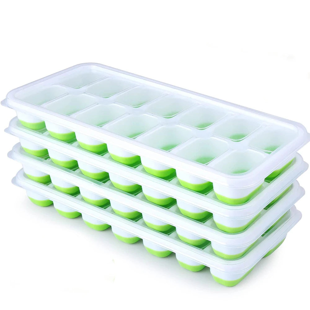 14-Cube Silicone Ice Tray