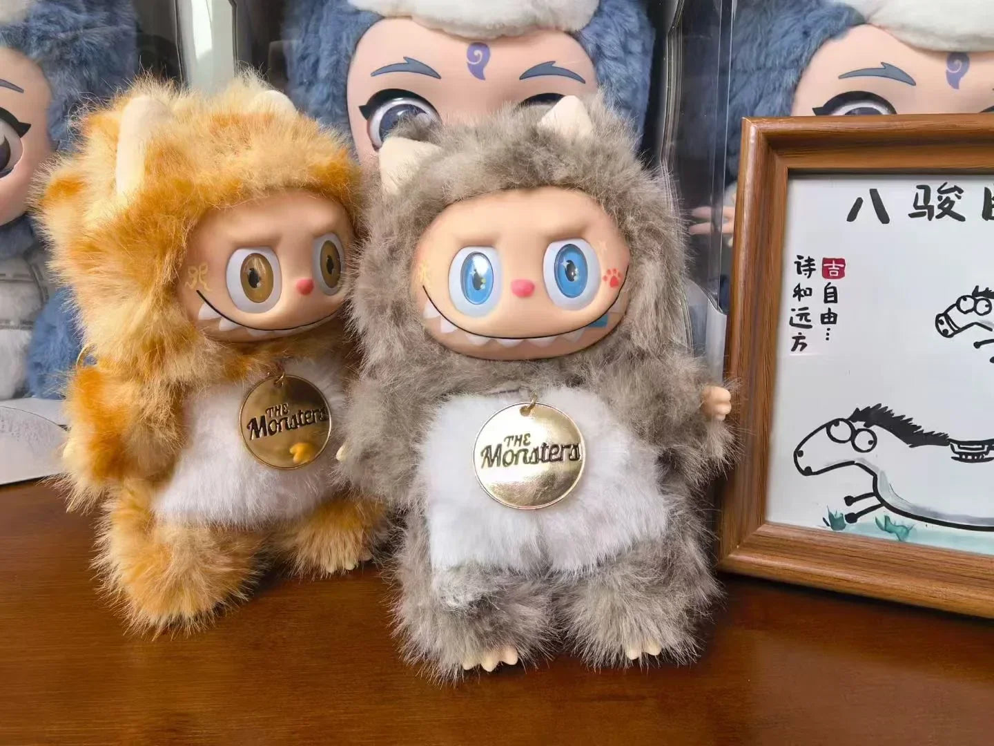 Labubu Zimomo Angel Cat Series Doll
