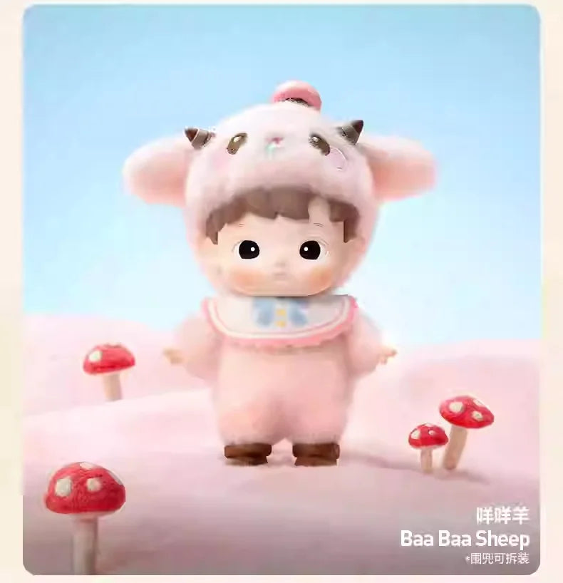 POP MART Labubu Doll Hacipupu Snuggle Series Box