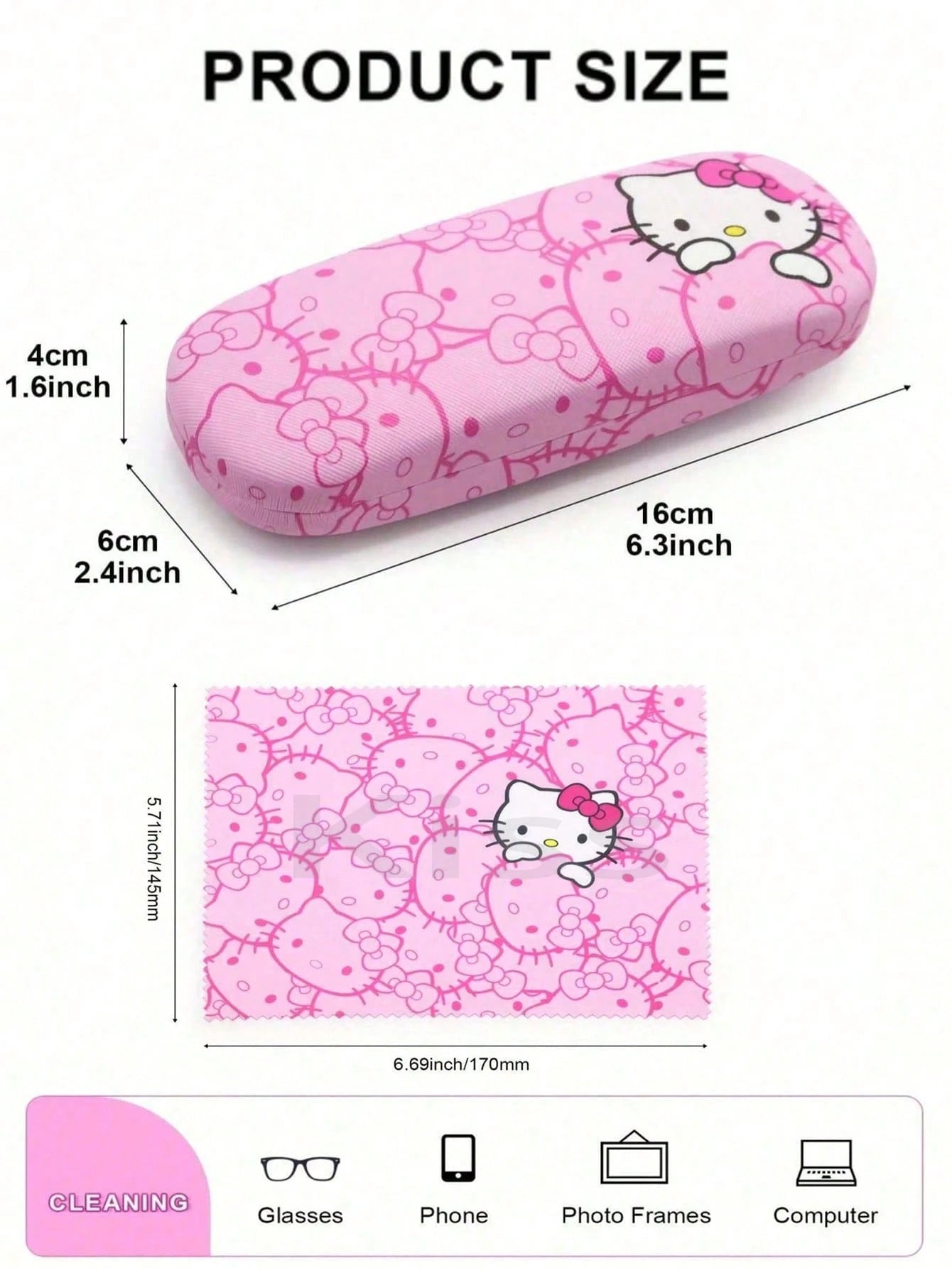 Sanrio Hello Kitty Glasses Case