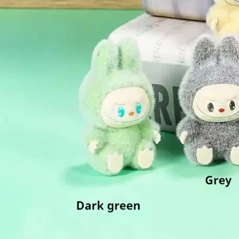 PopMart Labubu 4.3cm Cute PVC Keychain Doll