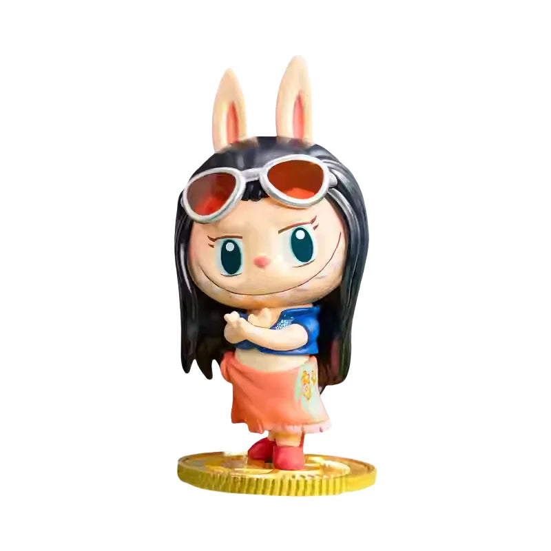 PopMart Labubu One Piece Anime Toy Set