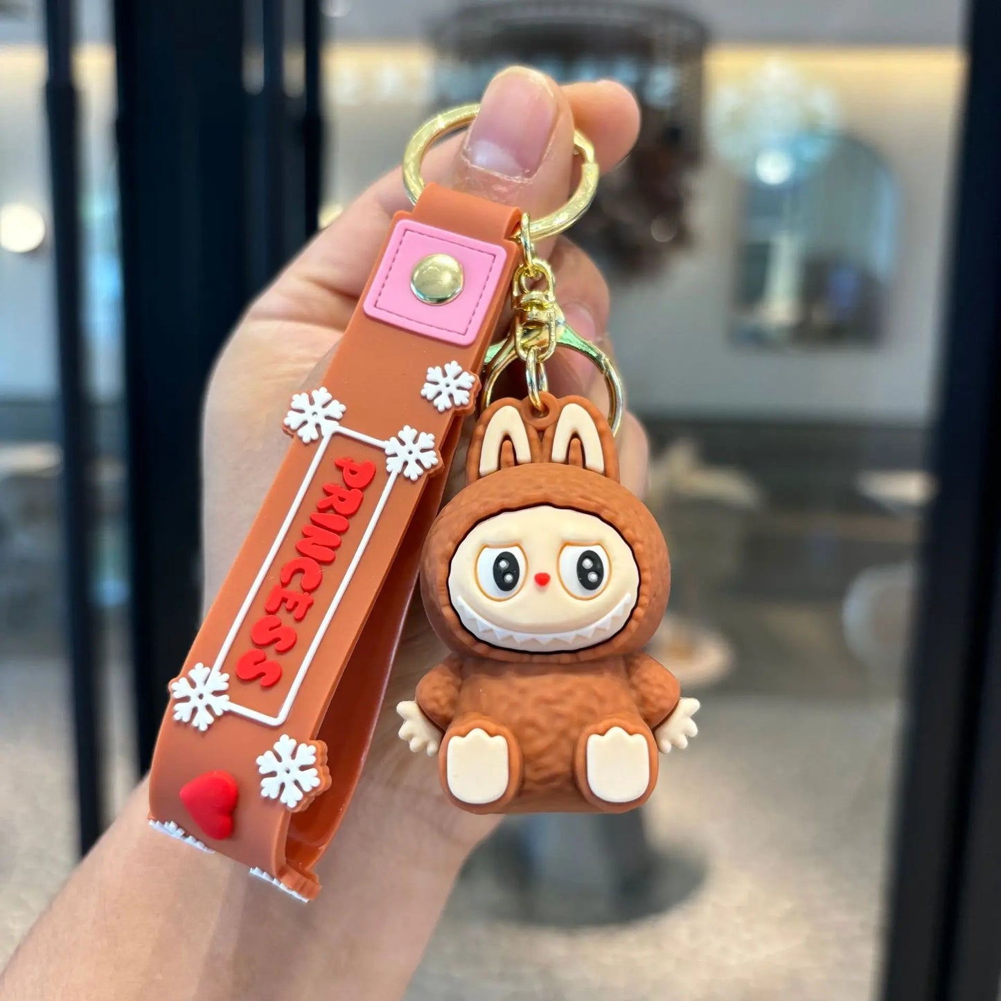 PopMart Labubu Monsters Cute Keychain Pendant