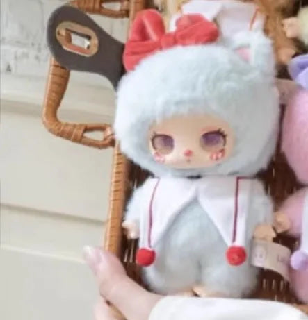 POP MART Labubu Doll Liila V3 Lucky Cat Box