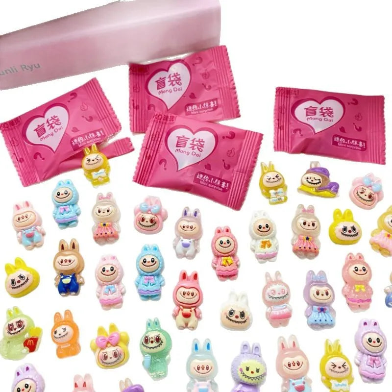PopMart Labubu Blind Bags DIY Resin Toys Gift