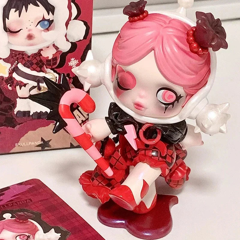 POP MART Labubu Doll SKULLPANDA Tell Me Box