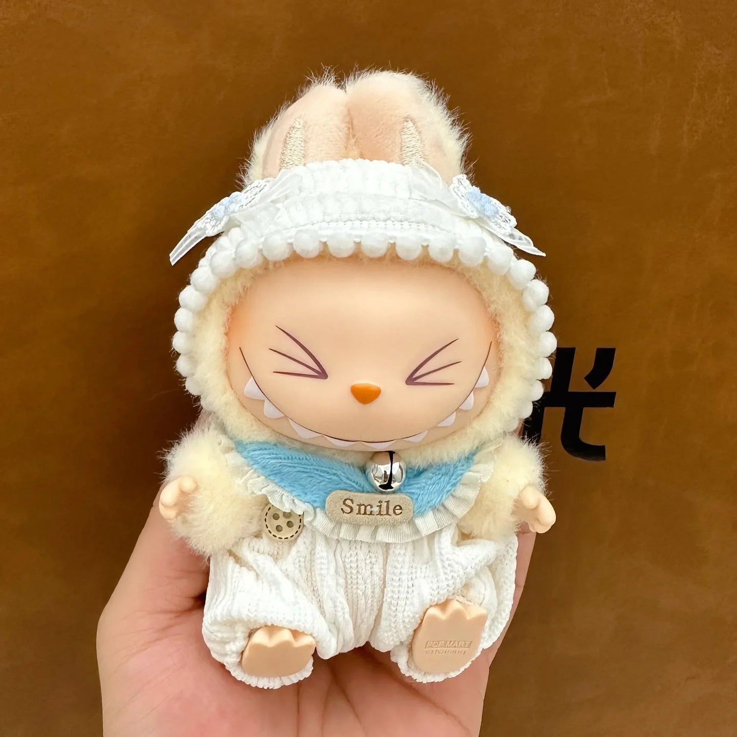 POP MART Labubu Doll 17cm Skirt Outfit Set