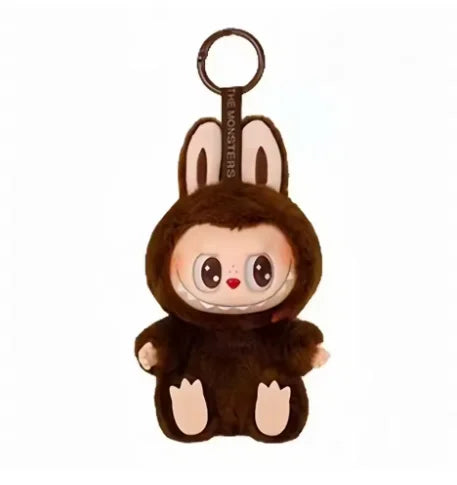 Labubu 2.3 Flocking Pendant Keychain