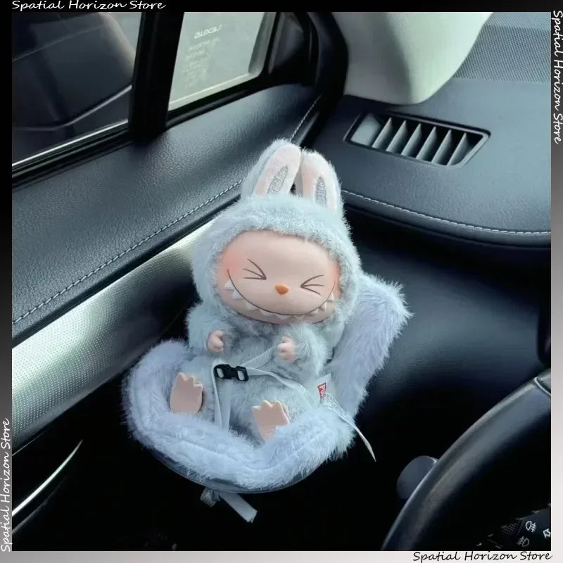 PopMart Labubu Plush Vinyl Doll Car Seat