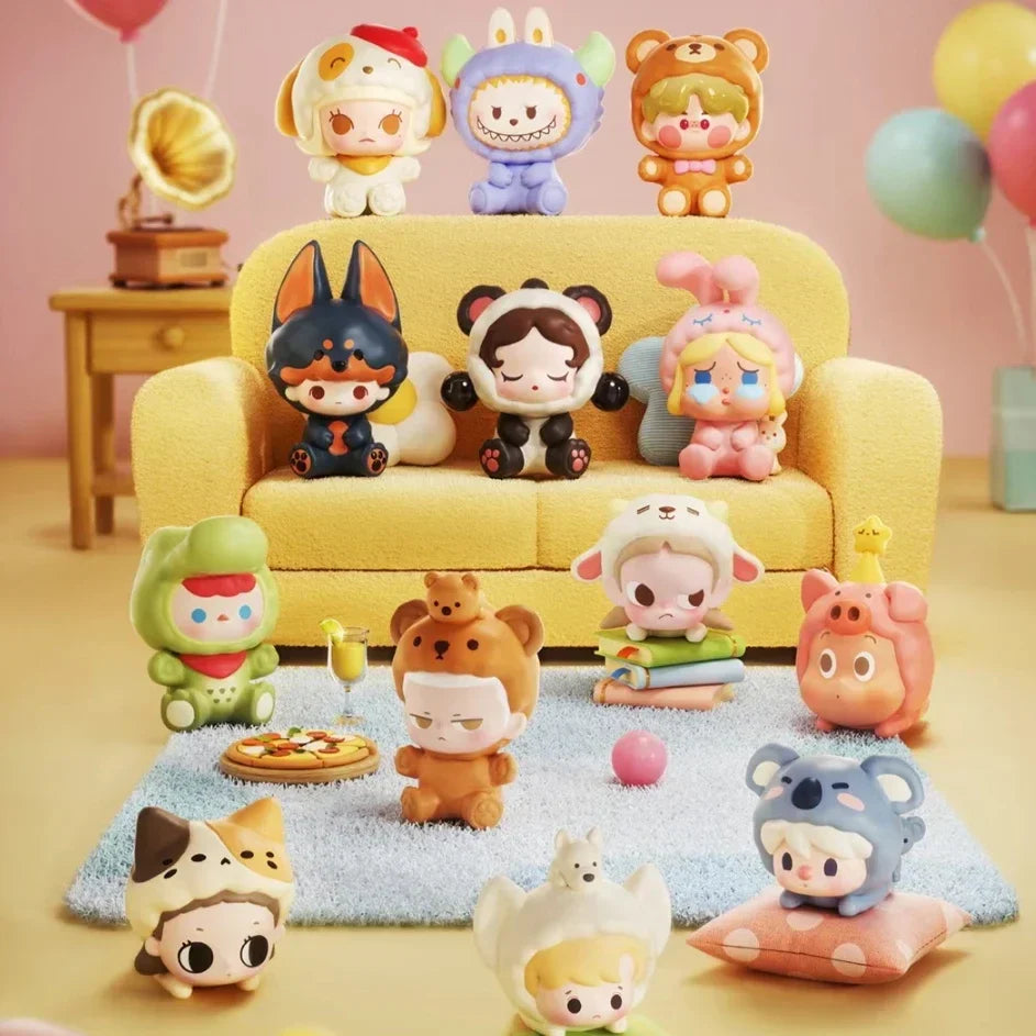 PopMart Labubu Animal Pajamas Party Blind Box