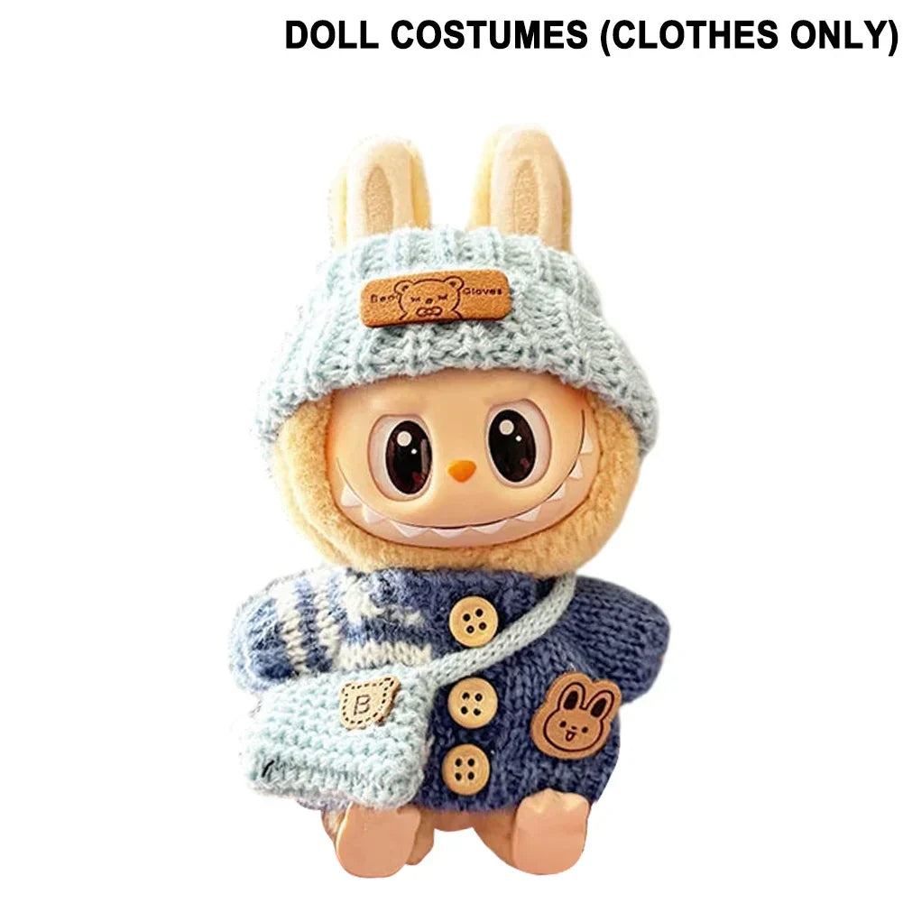 PopMart Labubu Plush Doll Clothes Set