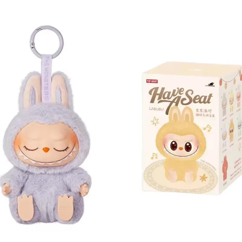 PopMart Labubu Have A Seat Series Vinyl Face Doll Keychain