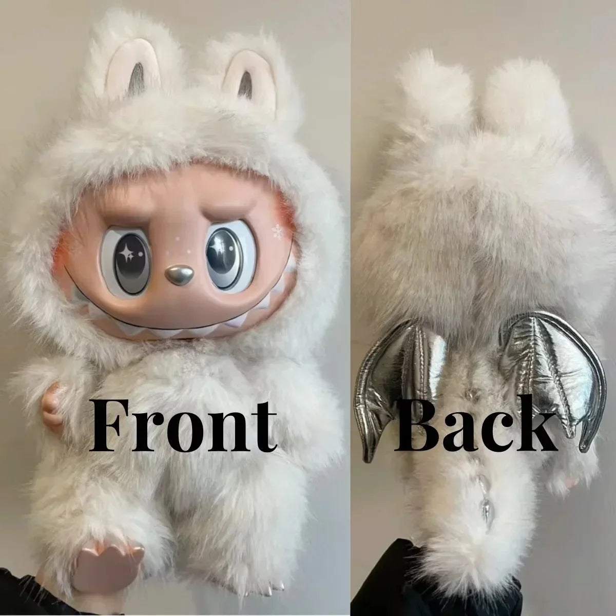PopMart Labubu Zimomo Angel DIY Figure
