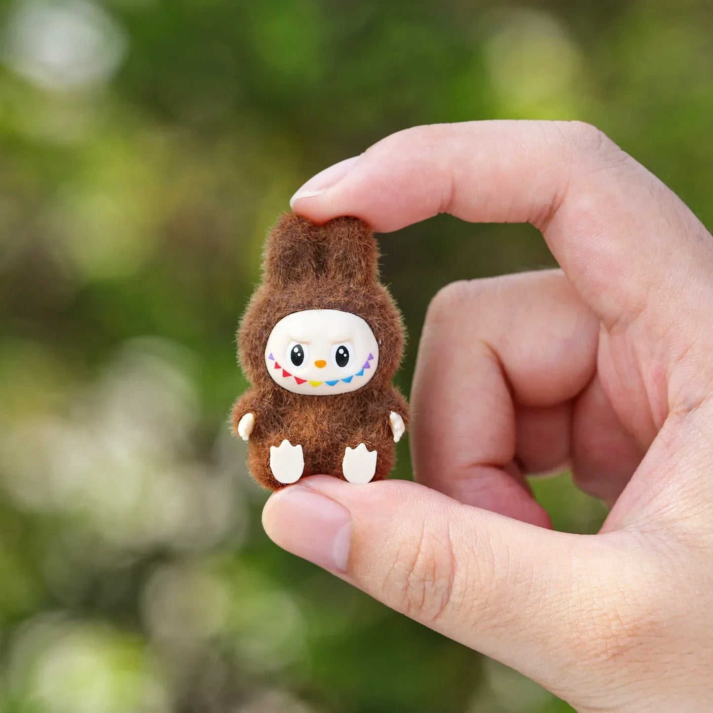 PopMart Labubu 4.3cm Cute PVC Keychain Doll