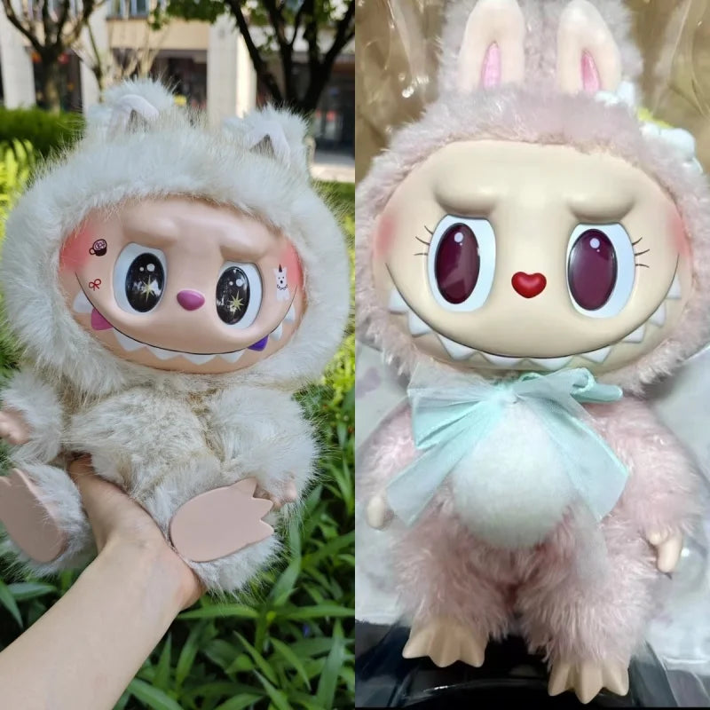PopMart Labubu Zimomo Angel DIY Figure