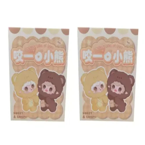 POP MART Labubu Doll Yooki Bear Blind Box