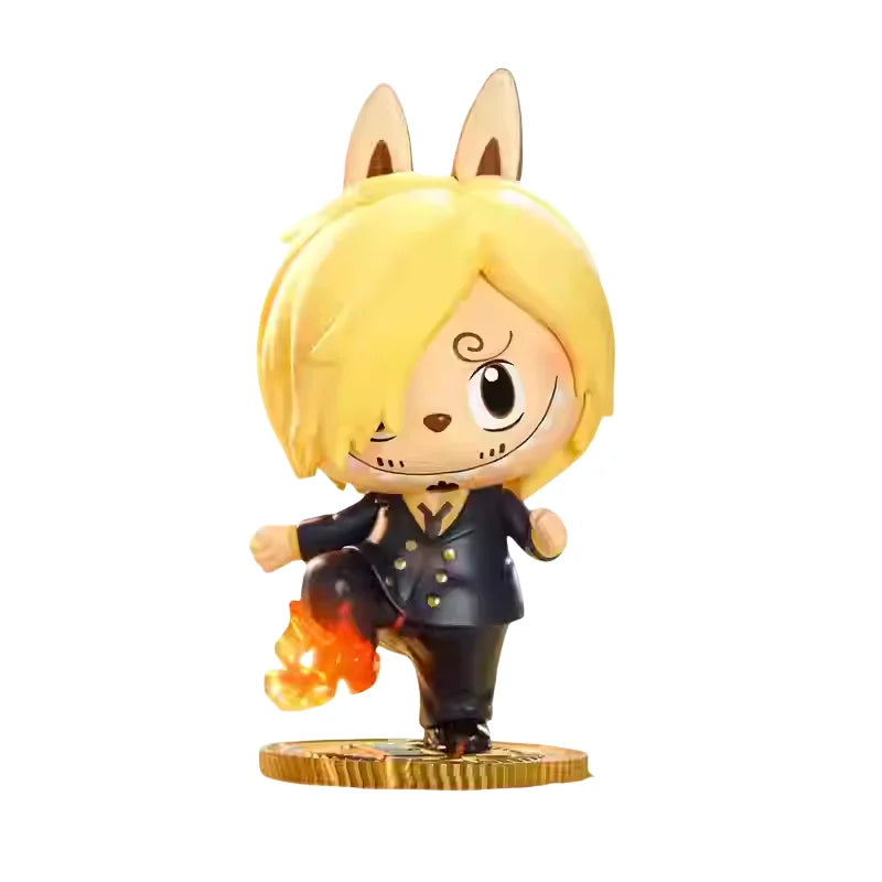 PopMart Labubu One Piece Anime Toy Set