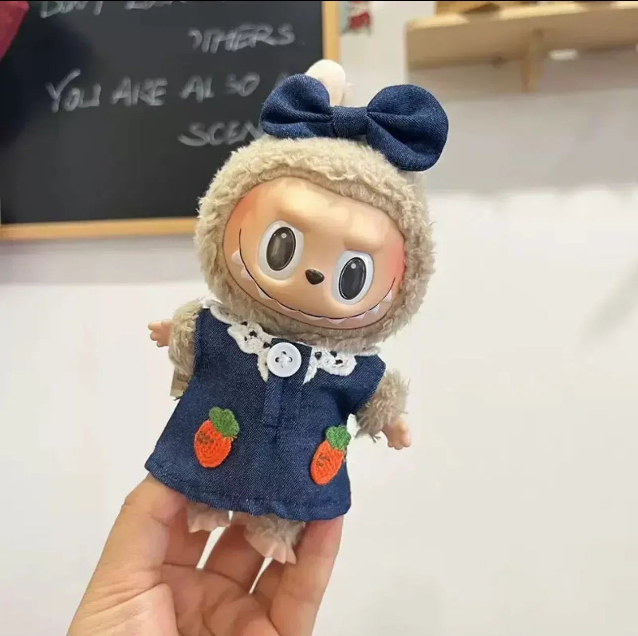 POPMART Labubu 17cm Monster Hoodie Outfit Set
