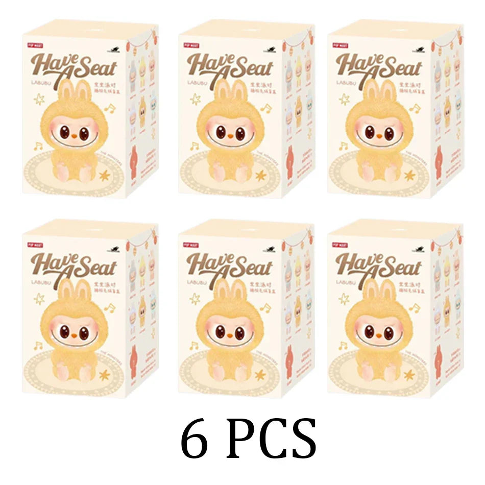 Popmart Labubu Party Rubber Plush Blind Box Macaron 2nd Gen