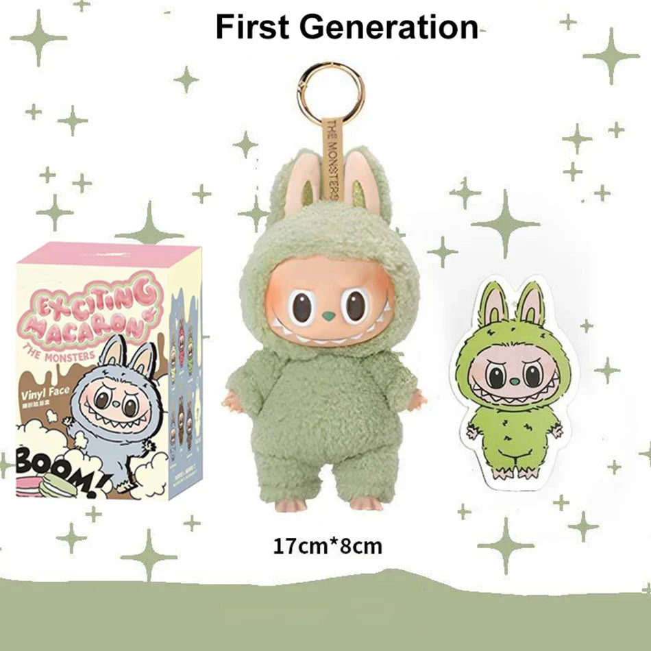 PopMart Labubu Plush Doll Cute Keychain Toy
