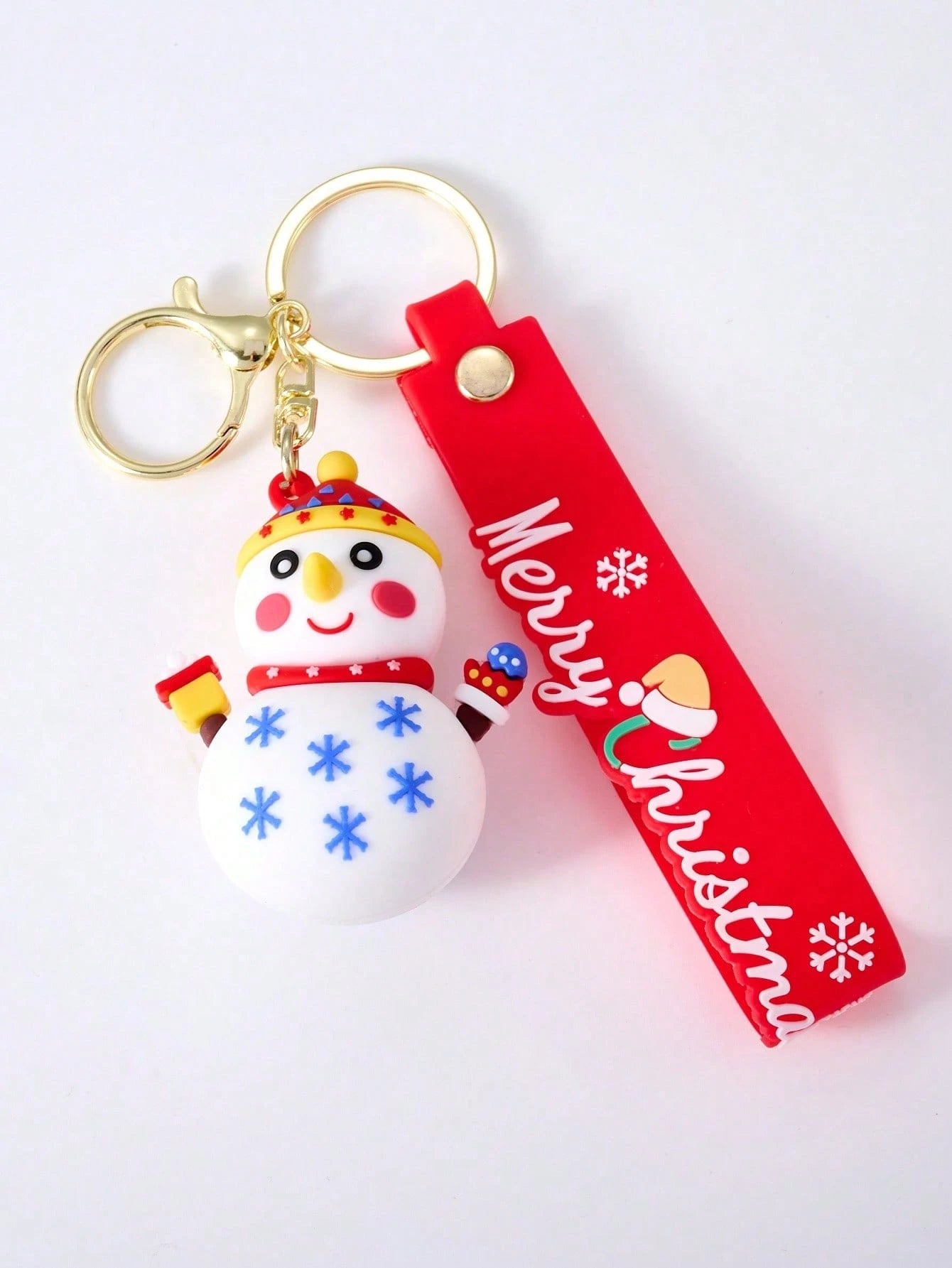 1-5pcs Christmas Holiday Keychains