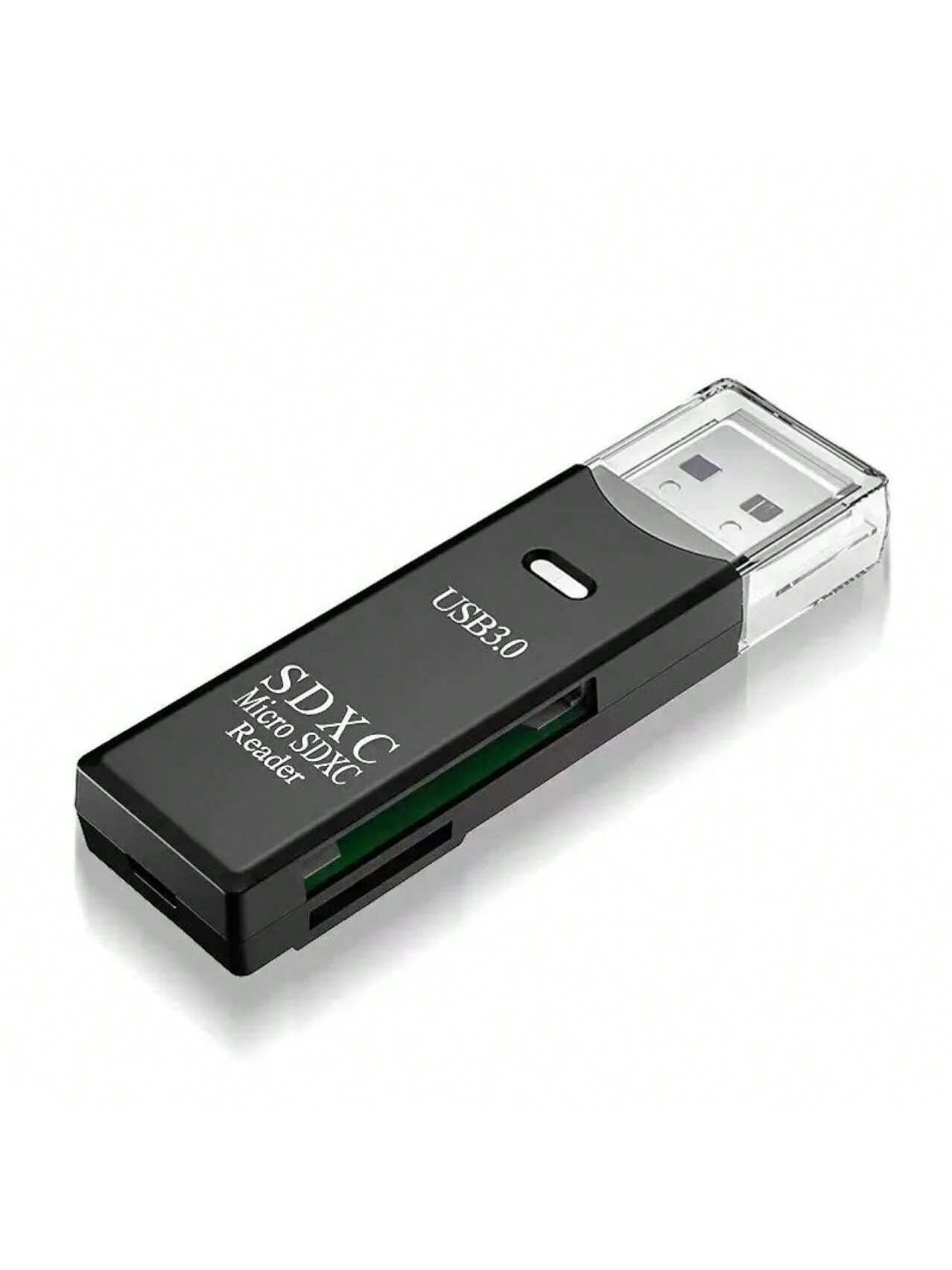 USB 3.0 2-in-1 Card Reader