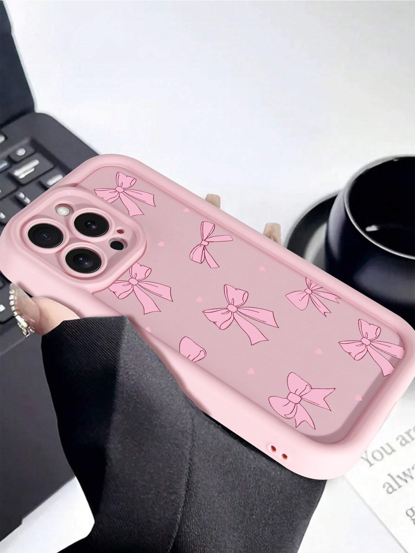 Butterfly Blossom Glitter iPhone Case