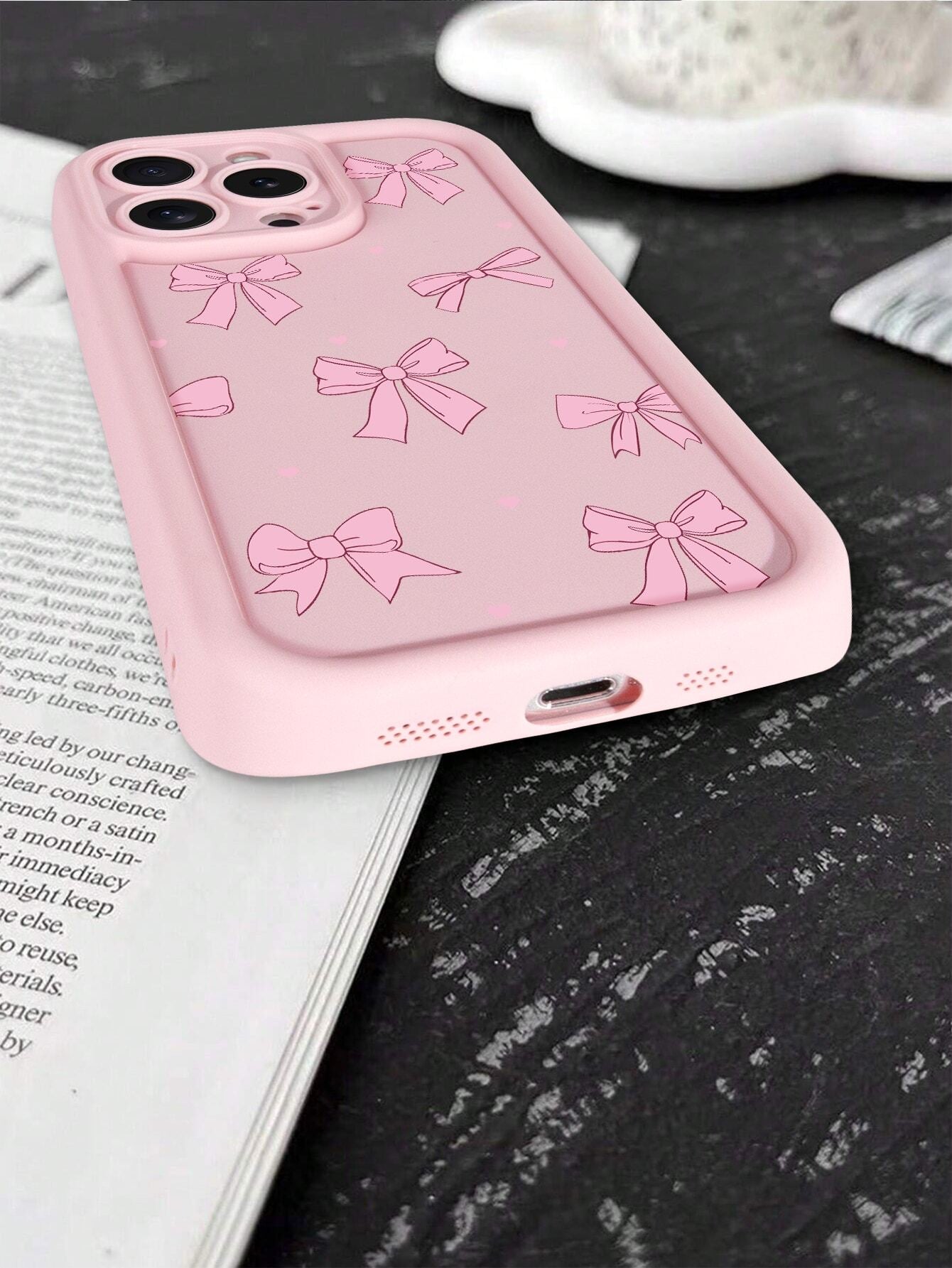 Butterfly Blossom Glitter iPhone Case