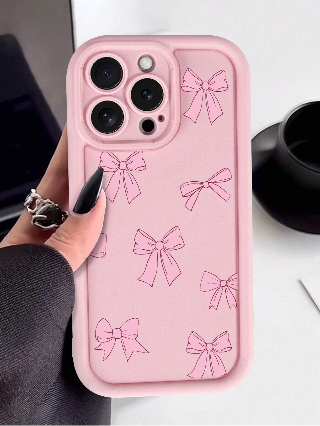 Butterfly Blossom Glitter iPhone Case