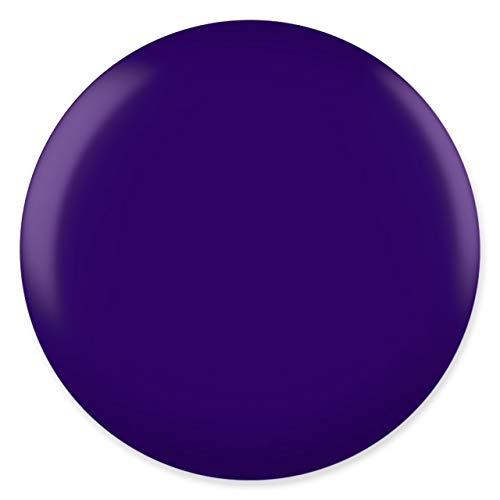 DND DC Gel Polish Set, Blue Collection, UV/LED Gel Polish and Air Dry Nail Lacquer, Matching Chip-Free Polish Duo, 019 Ultramarine, 0.5 Fl Oz