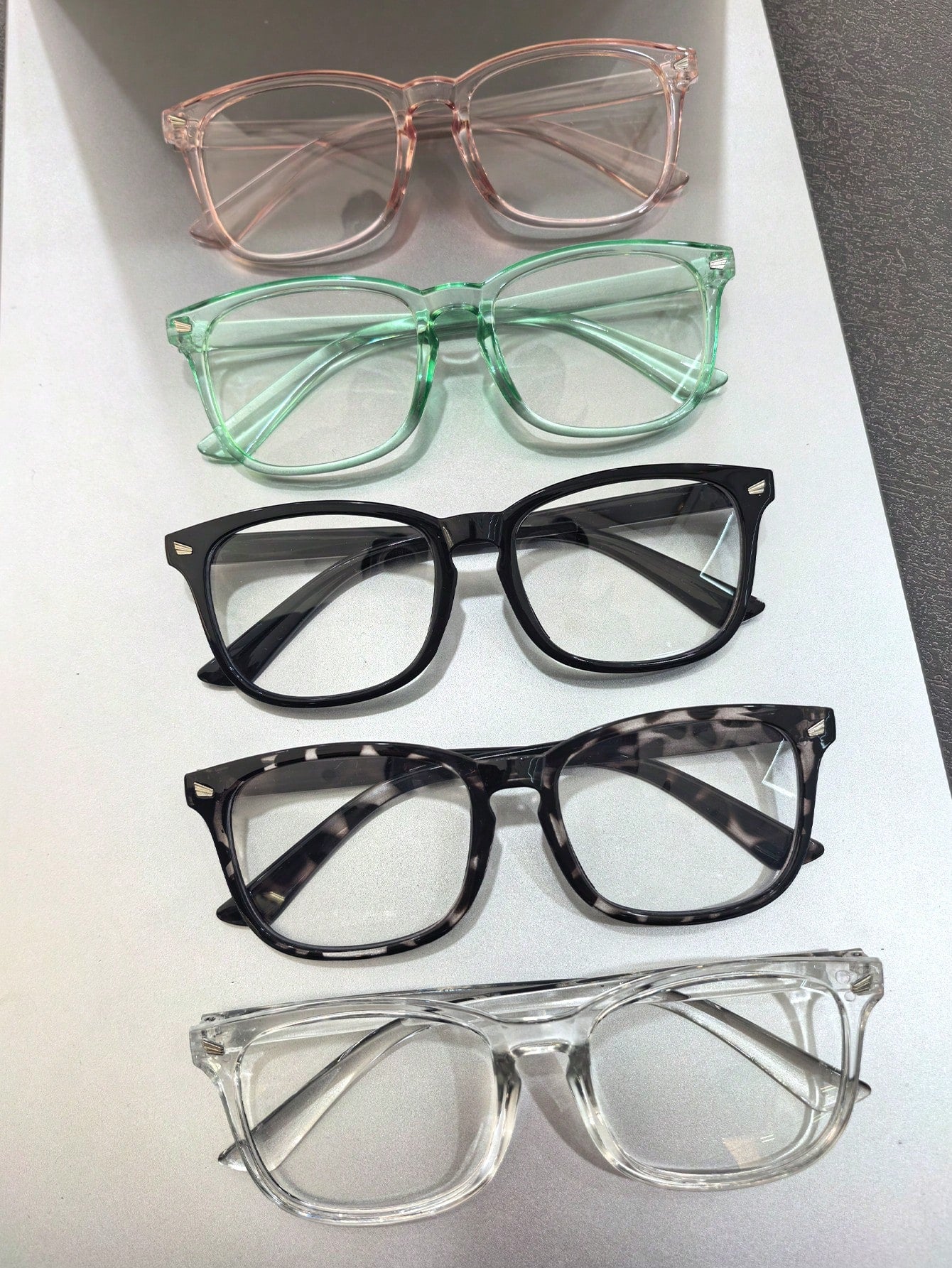 Round Transparent Sunglasses for Men