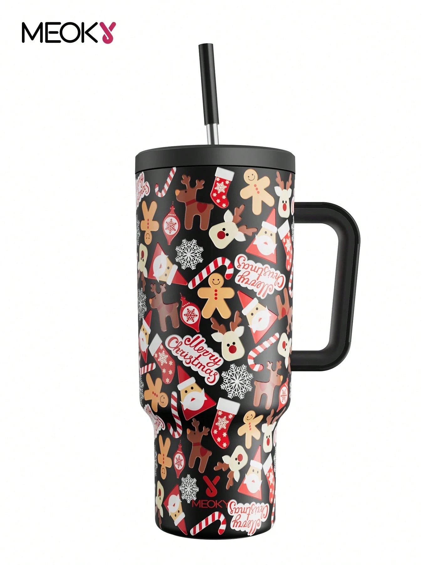 Meoky 40oz Insulated Travel Tumbler