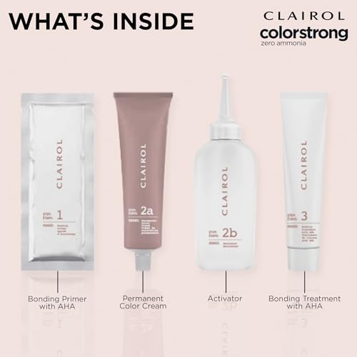 Clairol ColorStrong Permanent Zero Ammonia Hair Dye, 10.0 Extra Light Blonde - Big Sur Hair Color, Pack of 1