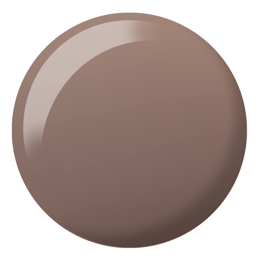 DND DC Gel Polish Set, Brown Collection, UV/LED Gel Polish and Air Dry Nail Lacquer, Matching Chip-Free Polish Duo, 314 Dusk Till Dawn, 0.5 Fl Oz
