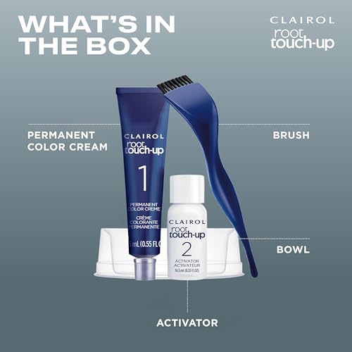 Clairol Root Touch-Up by Nice'n Easy Permanent Hair Dye, 9 Light Blonde Hair Color, Pack of 2