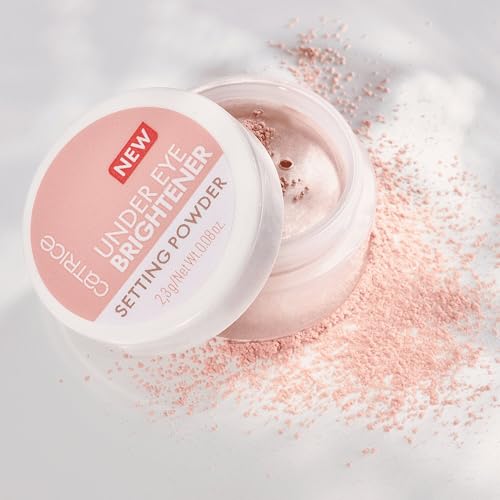 Catrice | Under Eye Brightener Setting Powder (010 | Light Rose) | Brightening, Soft Focus Effect Enriched with Hyaluronic Acid for Flawless Radiant Skin | Vegan & Cruelty Free