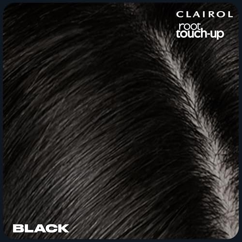 Clairol Root Touch-Up Temporary Concealing Powder, Black Hair Color, Pack of 1