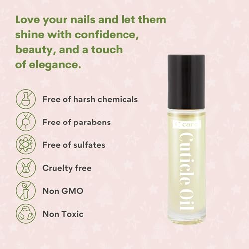 C CARE Holiday Edition Cuticle Oil for Nails - Instantly Repairs & Hydrates - Nail Oil Cuticle Softener - Perfact Holiday gift or Stocking Stuffers for Women