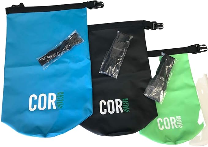 COR Surf Floating Waterproof Dry Bag 3L | 5L |10L | 15L Roll Top Sack Keeps Gear Dry for Kayaking, Rafting, Boating, Swimming, Camping, Hiking, Beach, Fishing