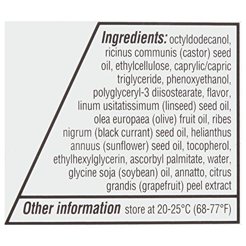 Chapstick Total Hydration Vitamin Enriched Lip Oil, Non Tinted, Vitamin c, vitamin E, Contains Omega 3 6 9, Peach Tea Flavor, 0.23 Fl Oz (Pack of 1)