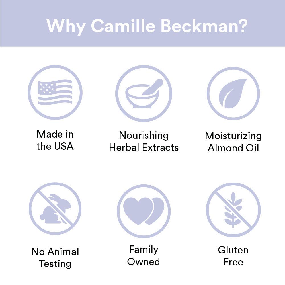 Camille Beckman Glycerine Hand Therapy Cream, English Lavender, 1.35 Ounce