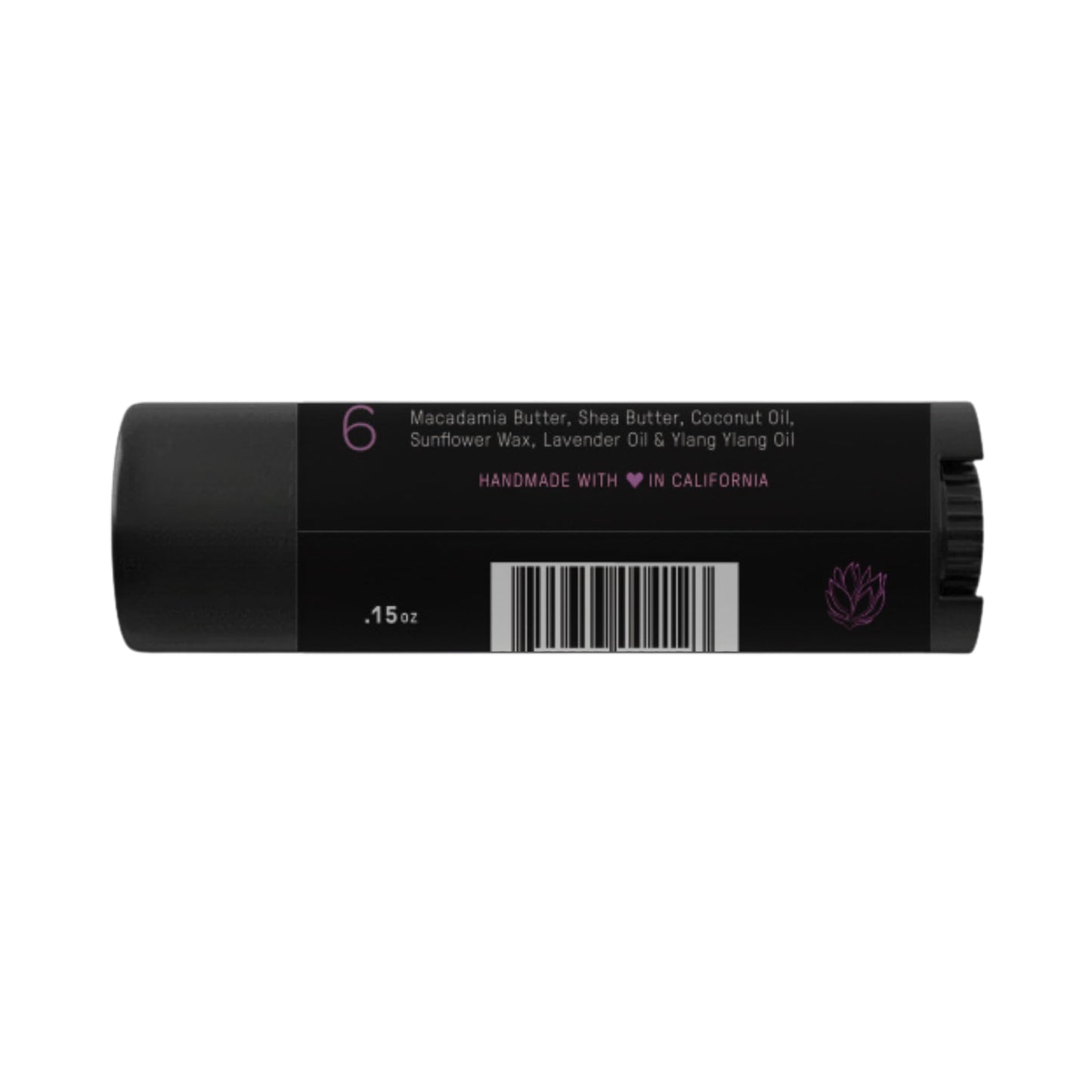 Ellovi Natural Lip Butter Lip Balm - Lavender - Pure Enough to Eat - Made With Just 6 Vegan Ingredients - 100% Natural & Organic Moisturizing Lip Care for All Day Hydration (2-Pack)