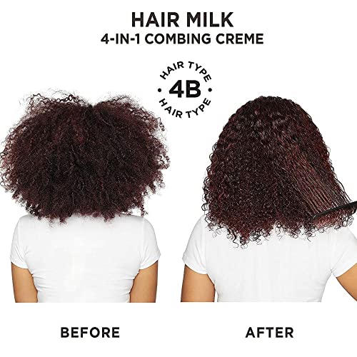 Carol’s Daughter Hair Milk Refresher Spray and 4 in 1 Combing Creme Hair Detangler Gift Set for Natural Curly Hair Providing All Day Definition & Frizz Control – made with Agave Nectar and Olive Oil