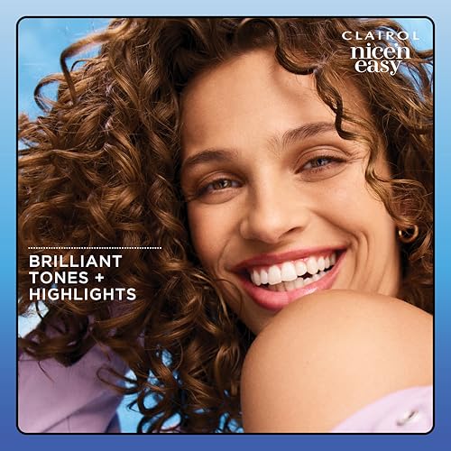 Clairol Nice'n Easy Permanent Hair Dye, 6A Light Ash Brown Hair Color, Pack of 1