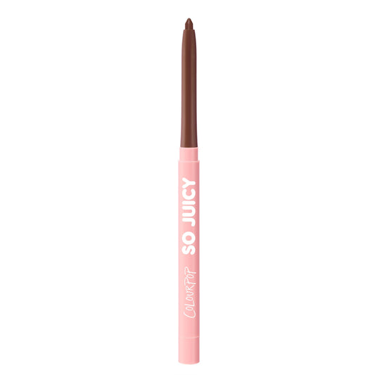 ColourPop So Juicy Plumping Lip Liner with Peptides - Long Lasting Lip Liner for Visibly Plumped & Shaped Lips - Enriched with Smoothing Ceramides & Peppermint - Slay (0.01 oz)