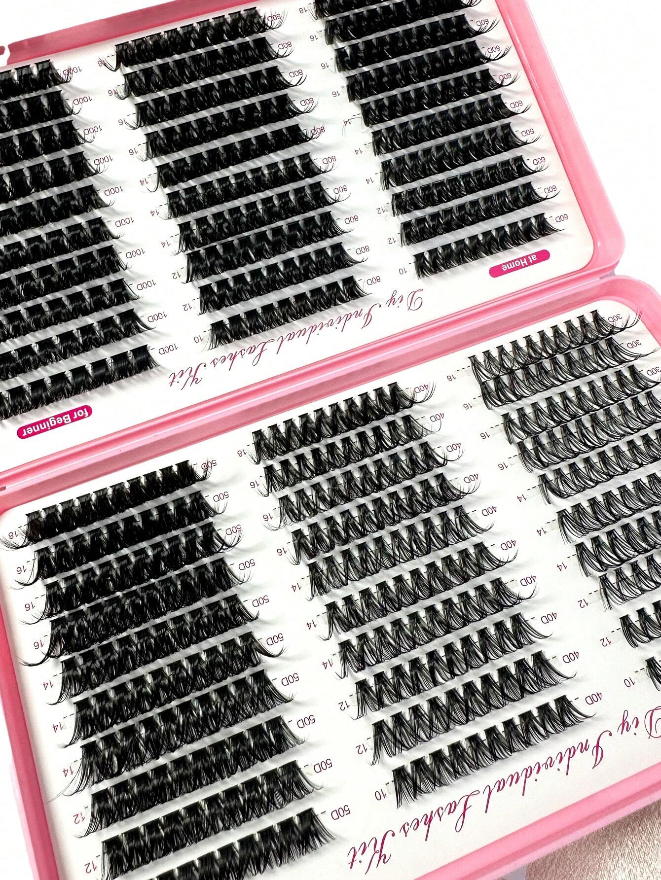 570/60 Clusters Fluffy Wispy Lashes