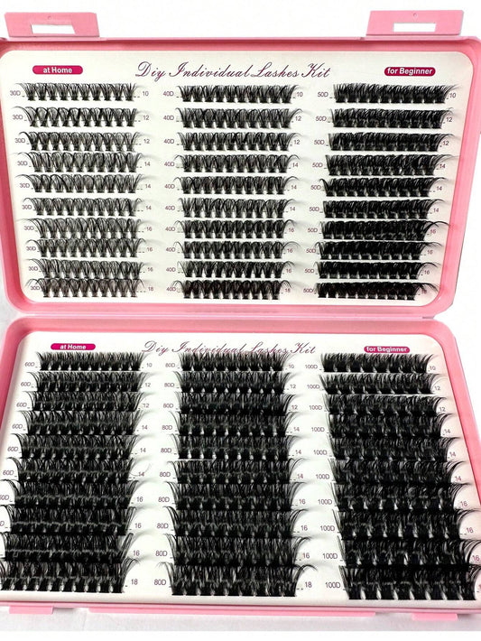 570/60 Clusters Fluffy Wispy Lashes